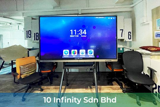 Smart Interactive Panel at 10 Infinity Sdn Bhd