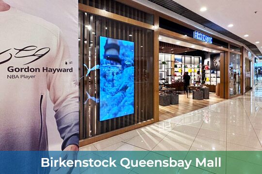 Indoor LED Screen Birkenstock Queensbay Mall