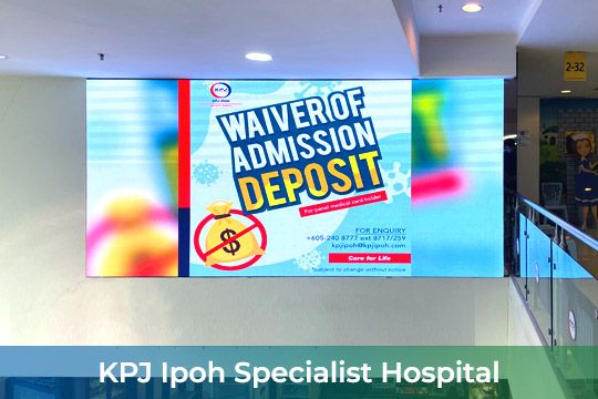 Indoor LED Screen KPJ Specialist Hospital