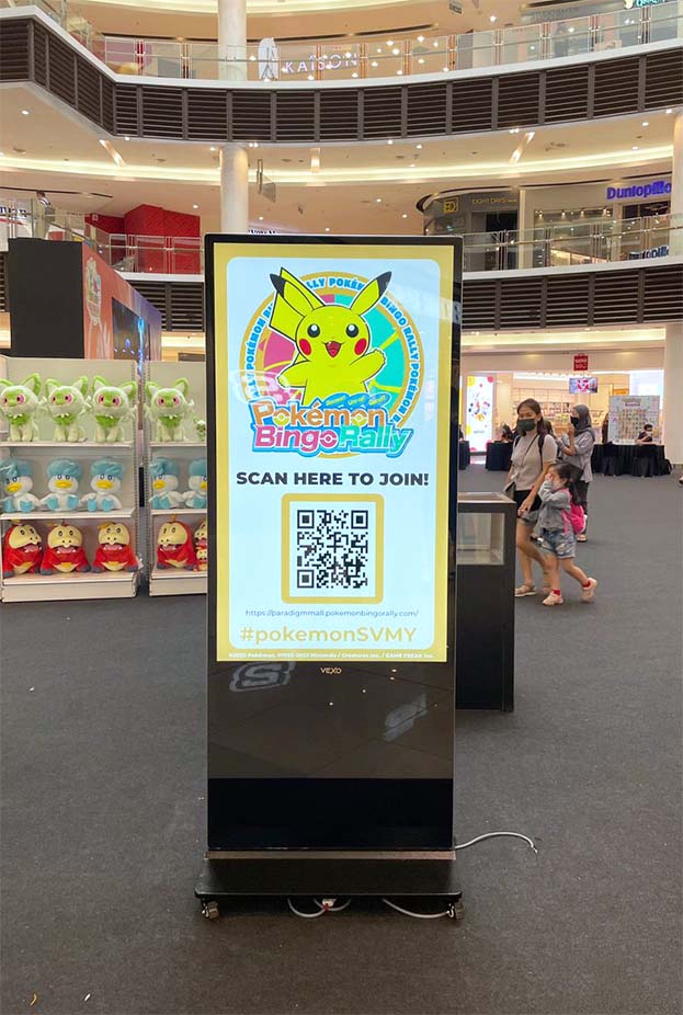 Digital Standee from Kaga Amusement Malaysia