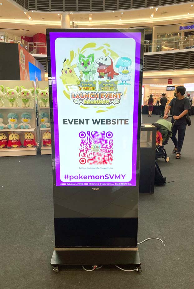 Digital Standee at Paradigm Mall