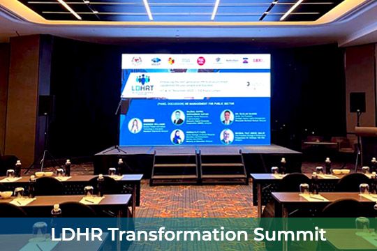 Indoor LED Screen Rental at LDHR Transformation Summit