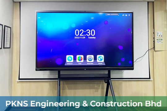 Smart Interactive Panel/ Smartboard at PKNS Engineering Contruction Bhd