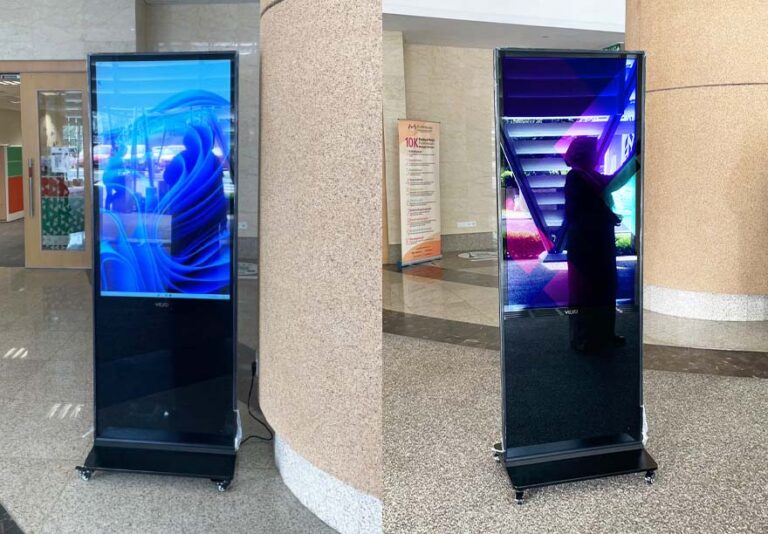 Touch-screen Digital Standee at PLANMalaysia Headquarter Putrajaya