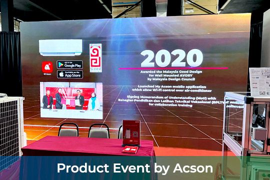 Indoor LED Screen Rental For Product Event By Acson