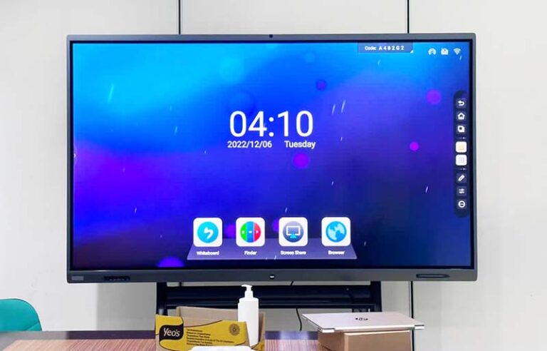 Interactive whiteboard at Alam Aliran Kualiti Sdn Bhd