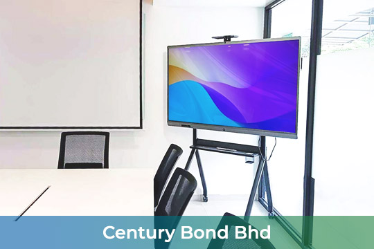 Smart Interactive Panel/ Smartboard at Century Bond Bhd