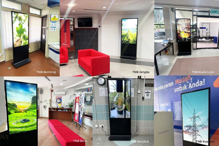 VEXO Digital Standees at TNB Pahang