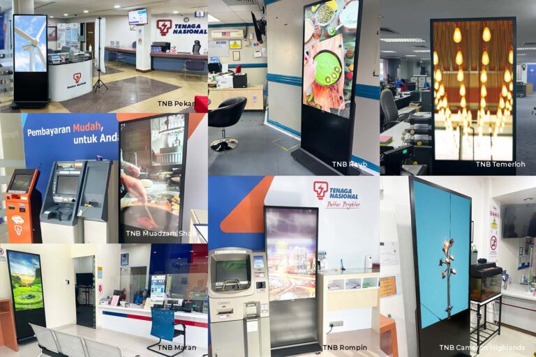 VEXO Digital Standees at TNB Pahang