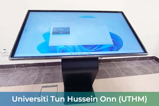 Interactive Touch Kiosk at Universiti Tun Hussein Onn Malaysia UTHM