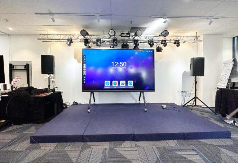 Ultra large Smartboard at Vertex Mastery