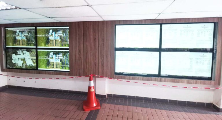 Digital Signage Wall at Majlis Bandaraya Melaka Bersejarah