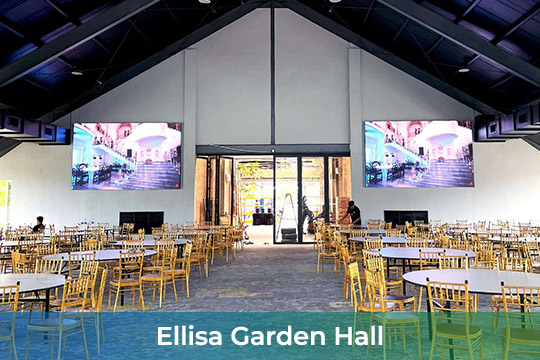 LED Screens at Elissa Garden Hall by Kasyaf Bina