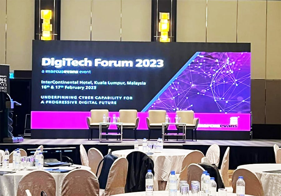 DigiTech Forum 2023 | LED Screen Rental at Intercontinental Hotel KL
