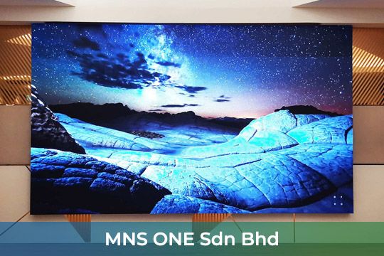Indoor LED Screen at MNS ONE Sdn Bhd