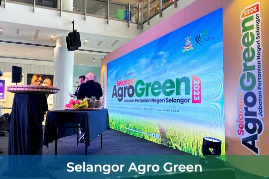 Indoor LED Screen Rental For Selangor Agro Green