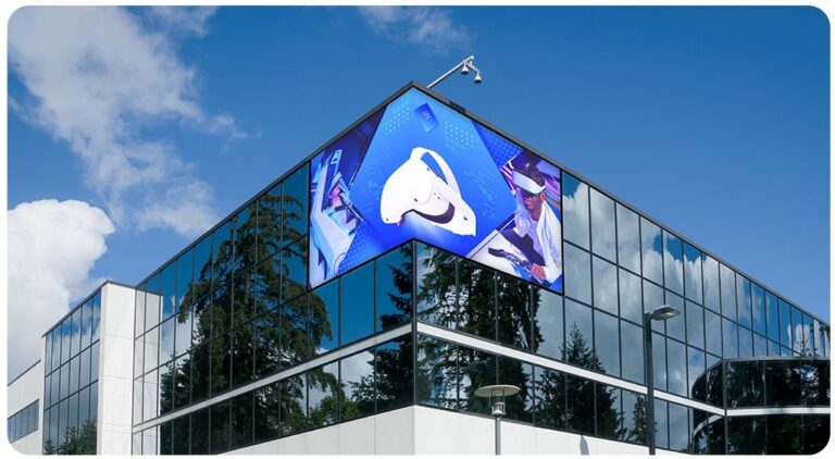 LED billboard using Big Outdoor S-Series