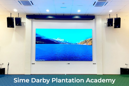 Indoor LED at Simedarby Plantation Academy