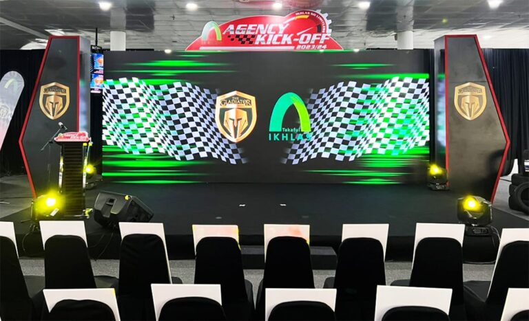 LED Screen Rental at Takaful IKHLAS