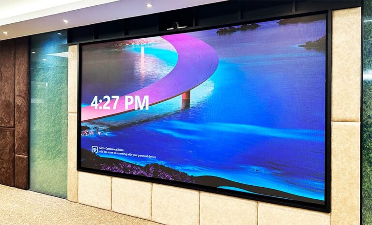 Fine Pitch LED Screen at UMW Toyota Conference Room