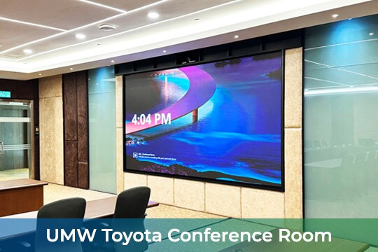 Indoor LED at UMW Toyota Conference Room