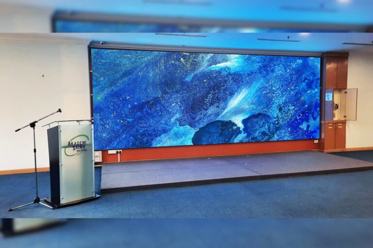 Indoor LED Screen at Academy of Science Malaysia