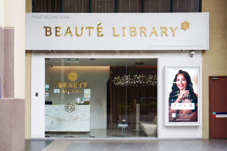 Outdoor LED Screen at Beaute Library Mid Valley KL