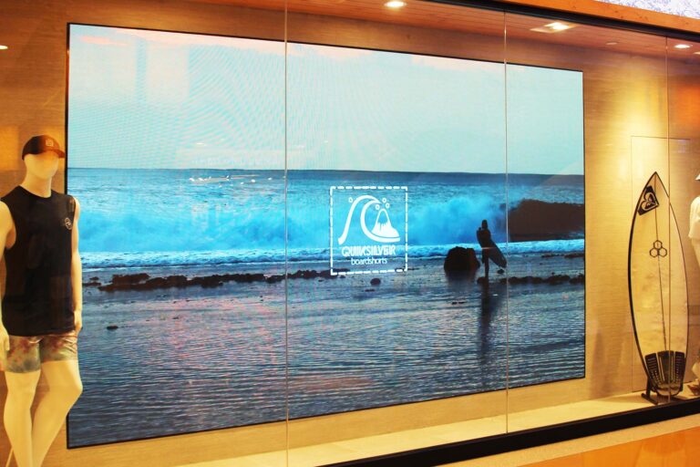 Indoor LED Screen at Boardriders Sunway Pyramid