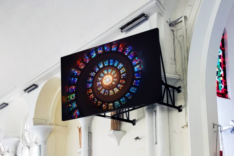Indoor LED Screen at Cathedral of StJohn
