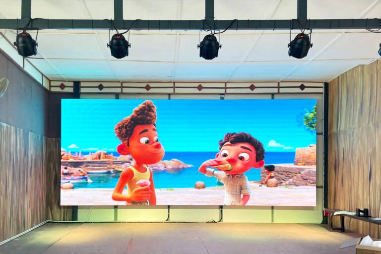 Indoor LED Screen at Cinta Manis Eco Resort