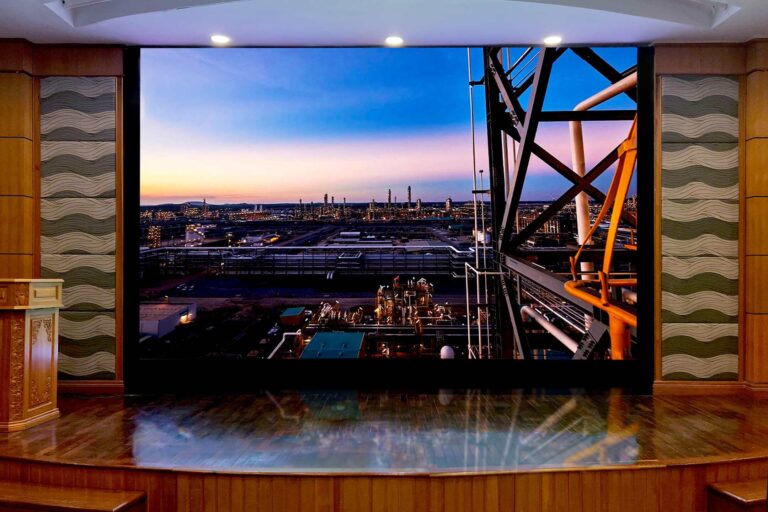 Indoor LED Screen at Corporate Office in Sarawak
