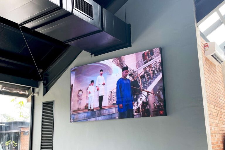 Indoor LED Screen at Ellisa Garden Hall