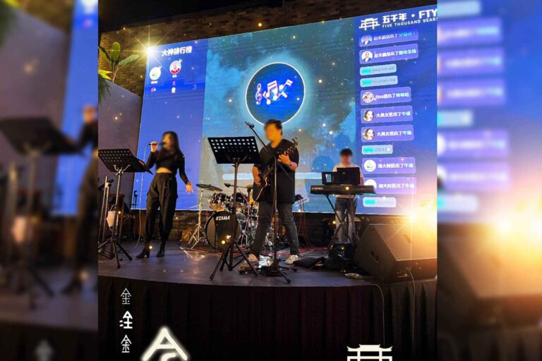 Indoor LED Screen at Five Thousand Years
