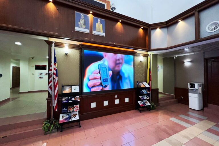 Indoor LED Screen at Goverment Agency in KL