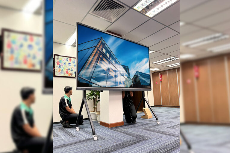 Smart Interactive Panel/ Smartboard at Industrial Concrete Products
