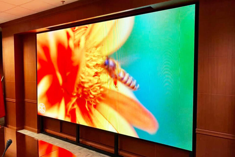 Indoor LED Screen at Jabatan Tenaga Manusia JTM