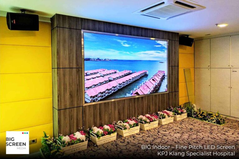 Indoor LED Screen at KPJ Klang Specialist Hospital