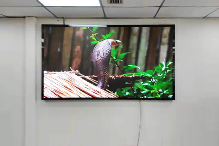 Indoor LED Screen at Lotte Chemical