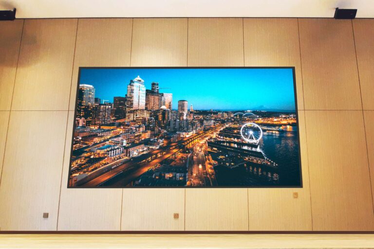 Indoor LED Screen at MCL Land Quinn Sales Gallery
