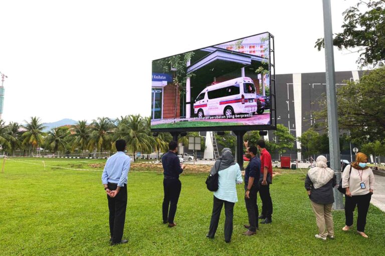 Outdoor LED Screen at Majlis Bandaraya Seremban