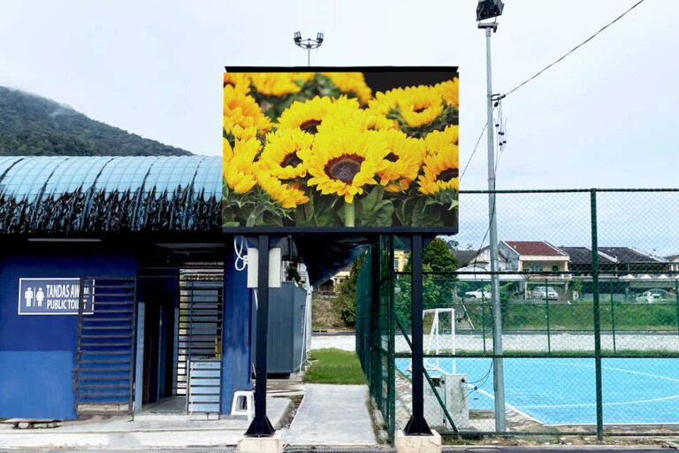 Outdoor LED Screen at Majlis Daerah Cameron Highland