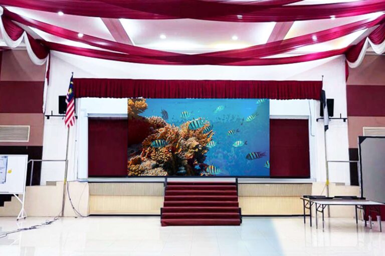 Indoor LED Screen at Majlis Daerah Raub