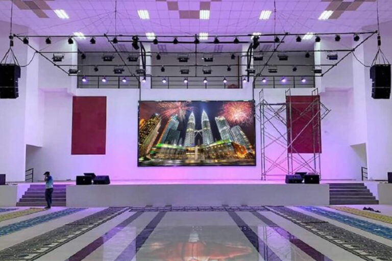 Indoor LED Screen at Majlis Perbandaran Manjung