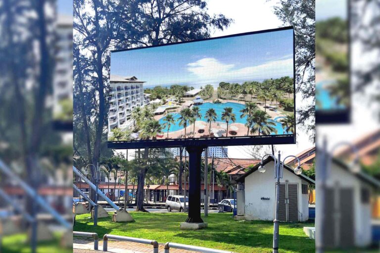 Outdoor LED Screen at Majlis Perbandaran Port Dickson