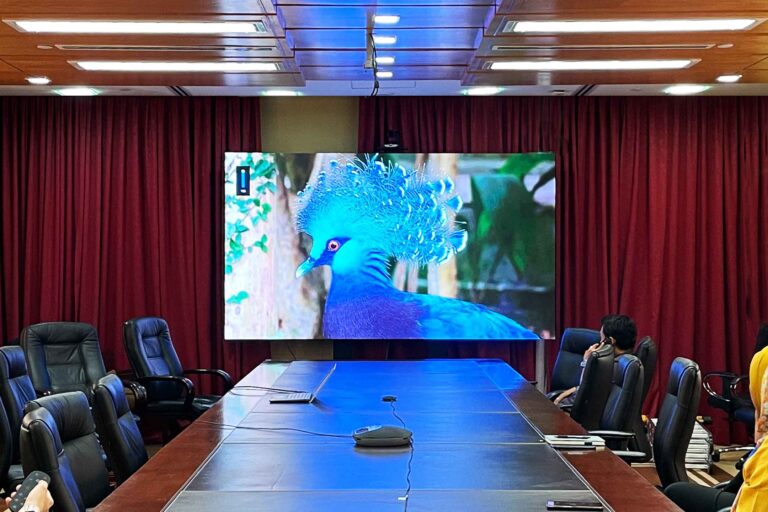 Indoor LED Screen at Ministry Office