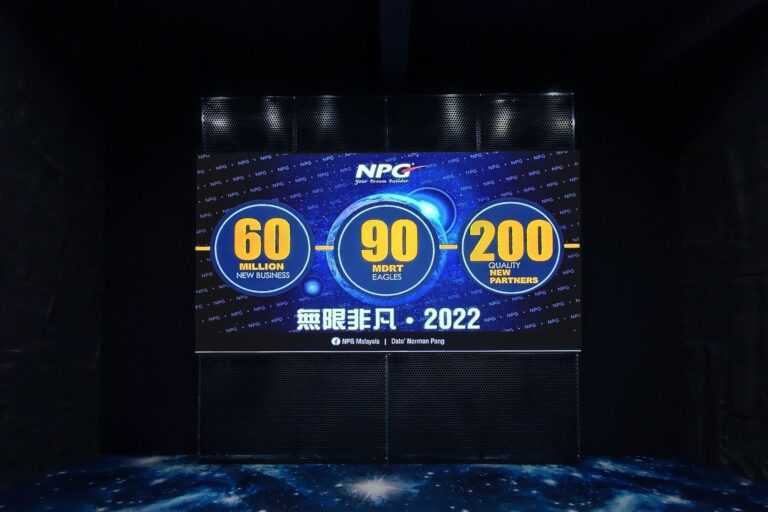 Indoor LED Screen at NPG Agency Sdn Bhd