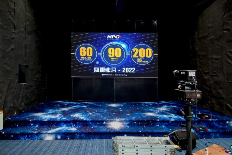 Indoor LED Screen at NPG Agency Sdn Bhd