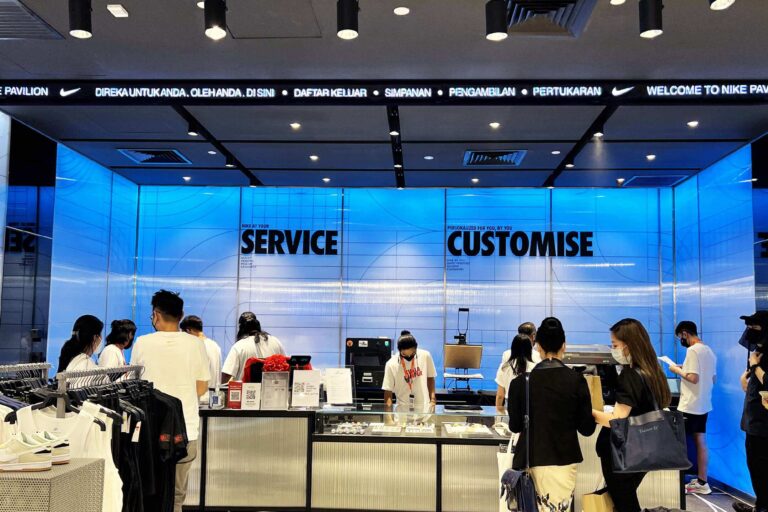 Indoor LED Screen at NIKE Pavilion KL