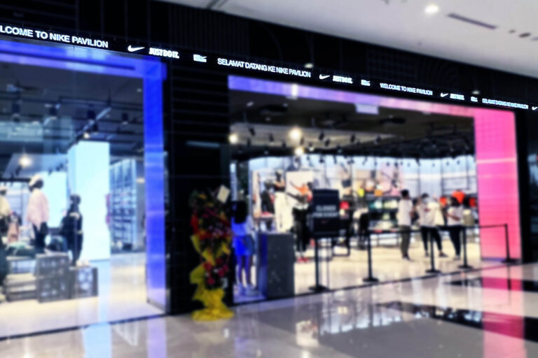 Indoor LED Screen at NIKE Pavilion KL
