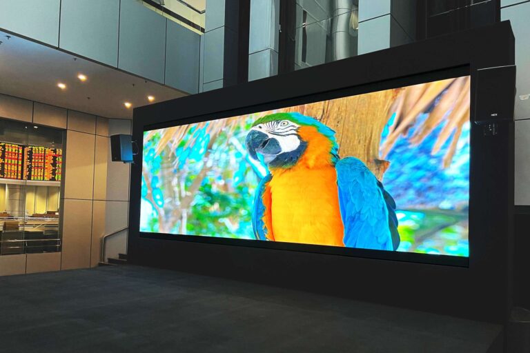 Indoor LED Screen at RHB Centre